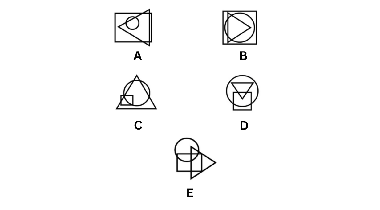 Example of a CCAT-style spatial and abstract reasoning question