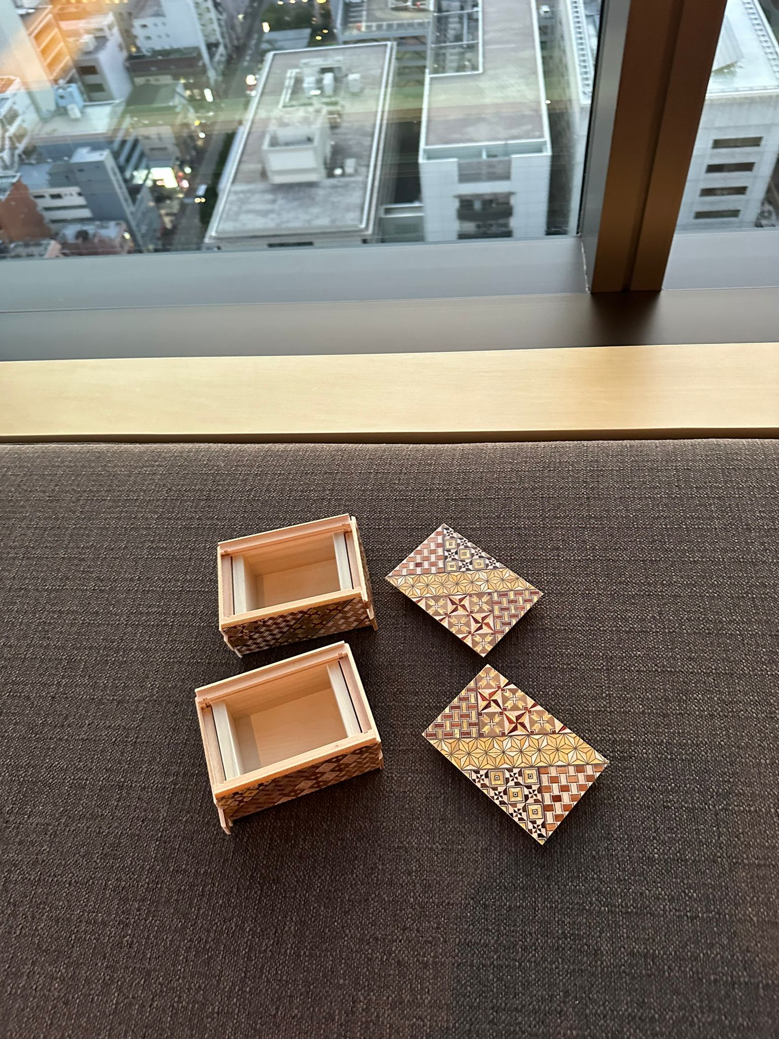 Yosegi puzzle box